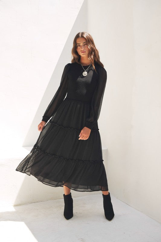 Aspen Dress in Black