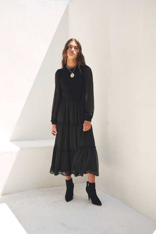 Aspen Dress in Black