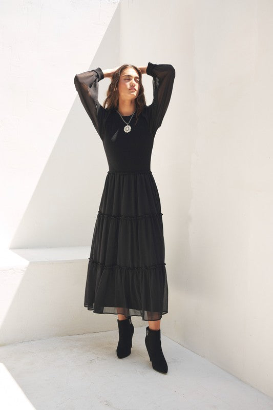 Aspen Dress in Black