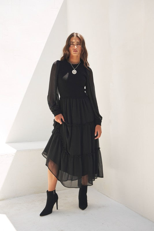 Aspen Dress in Black