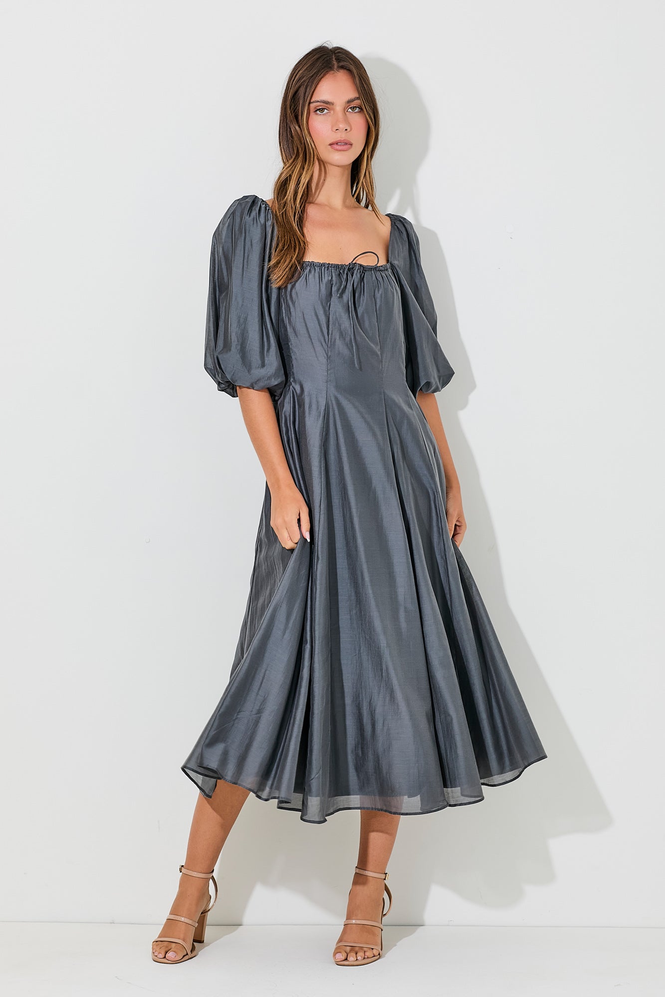 Kiara Dress in Slate
