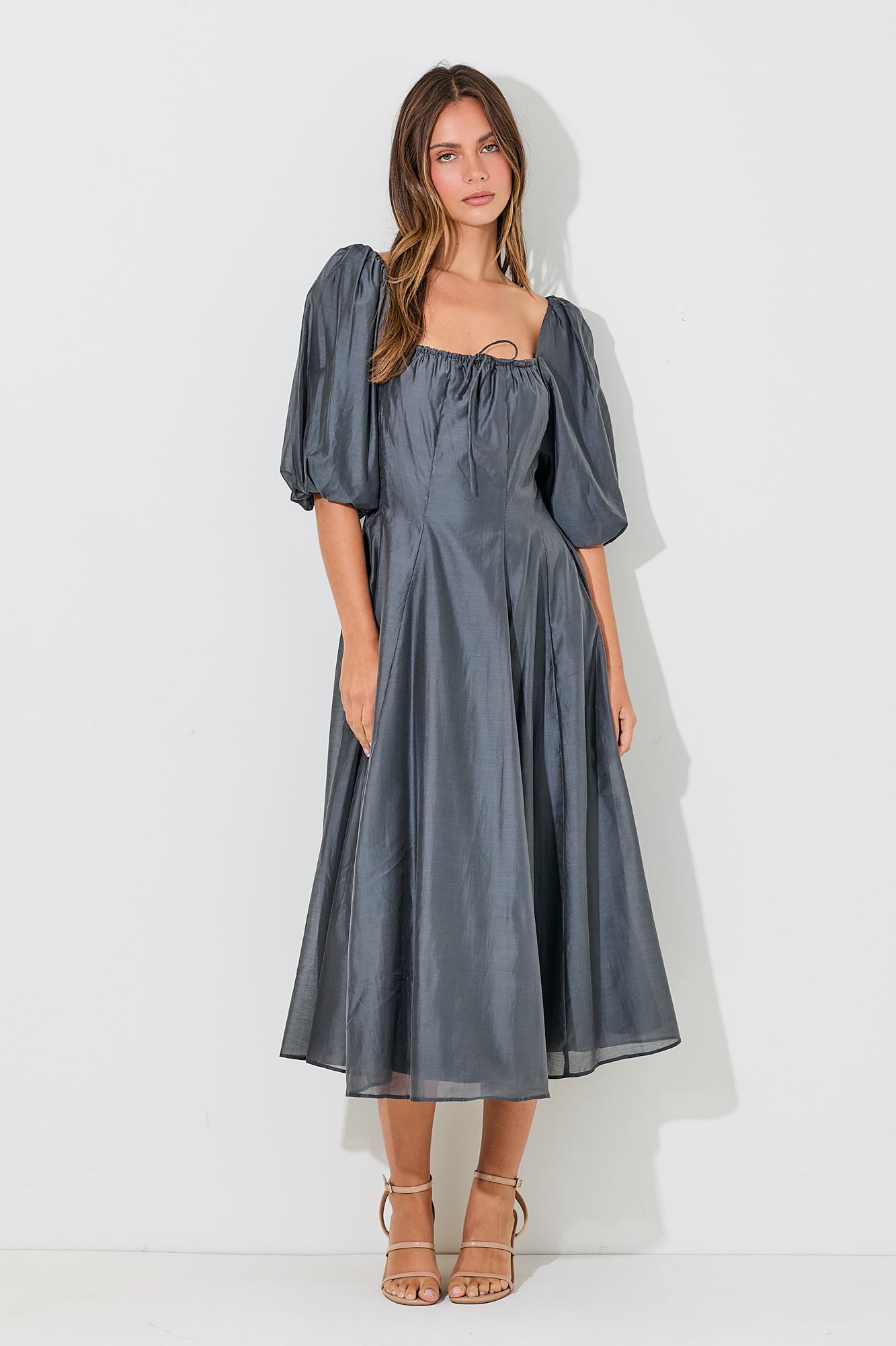 Kiara Dress in Slate