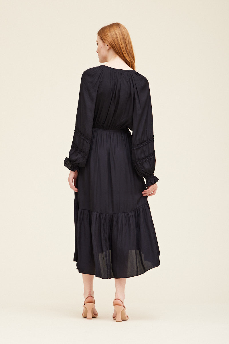 Carol Dress in Navy