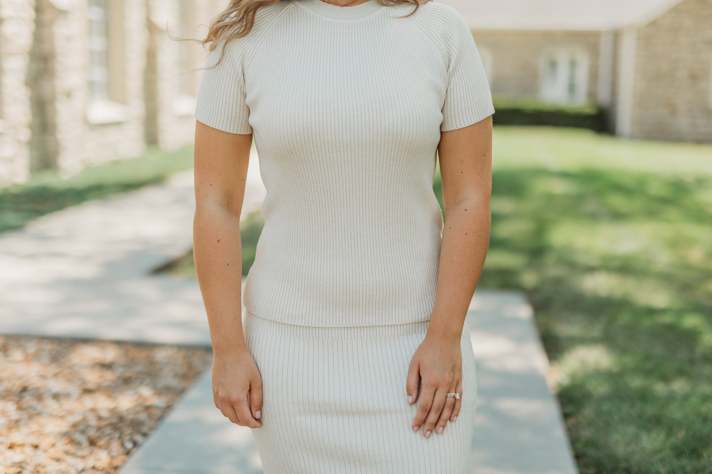 Fiona Top in Cream