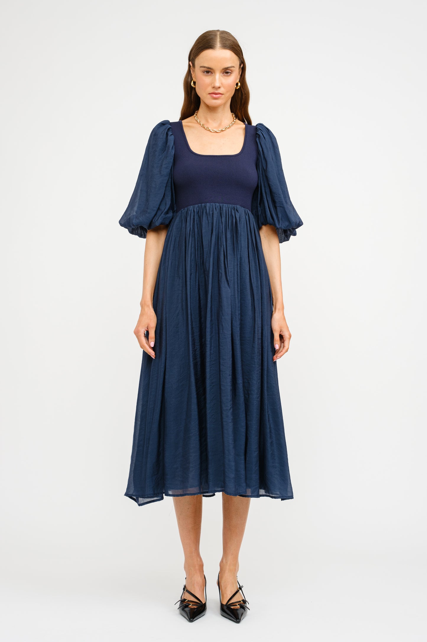 Raina Dress in Blue