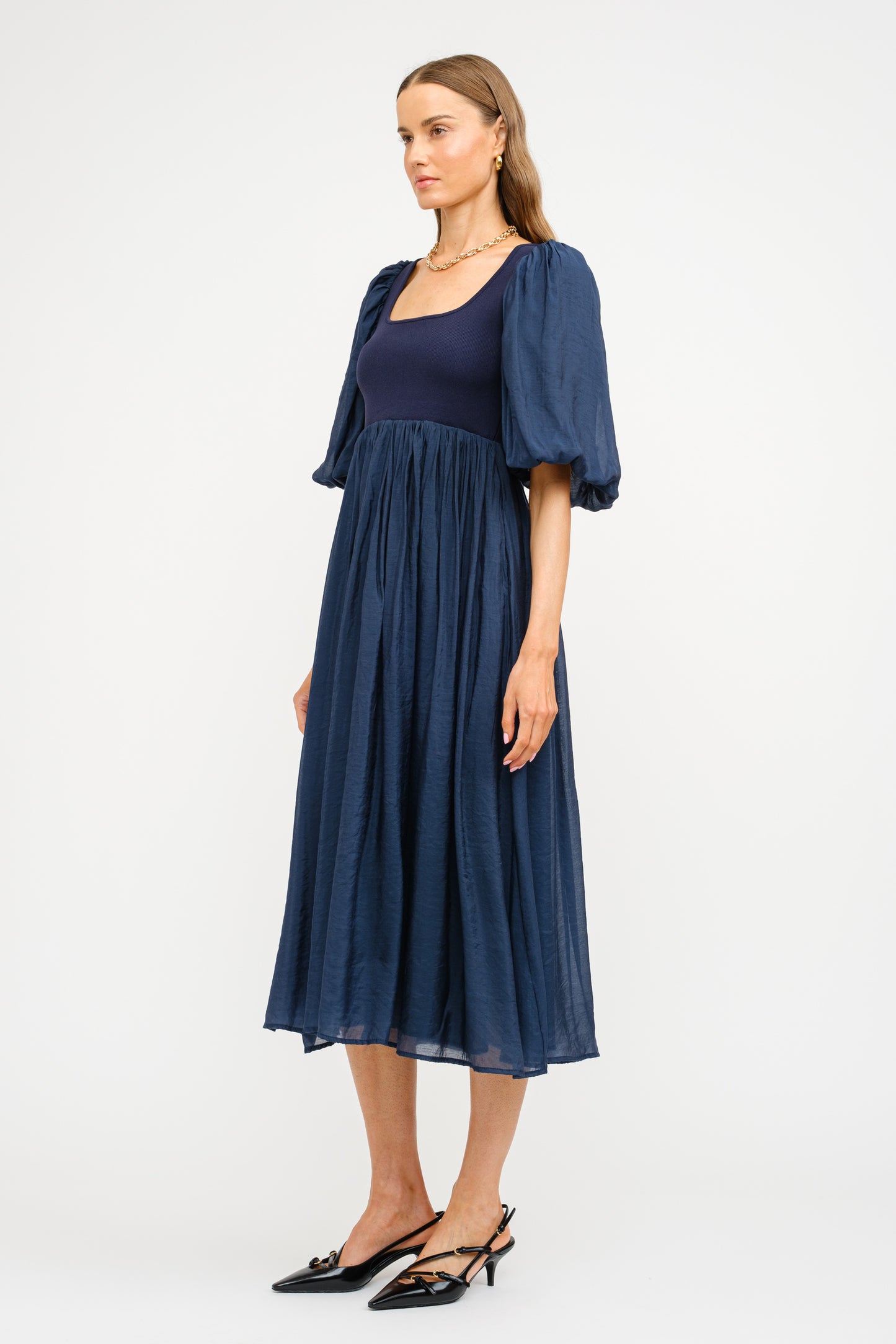 Raina Dress in Blue