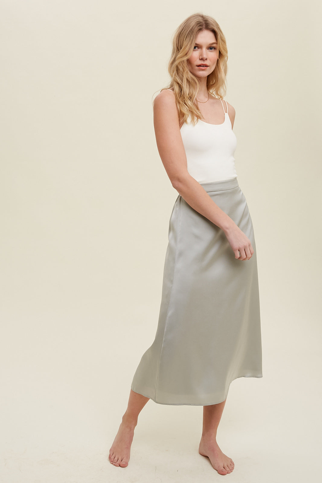 Fleur Skirt in Cloud