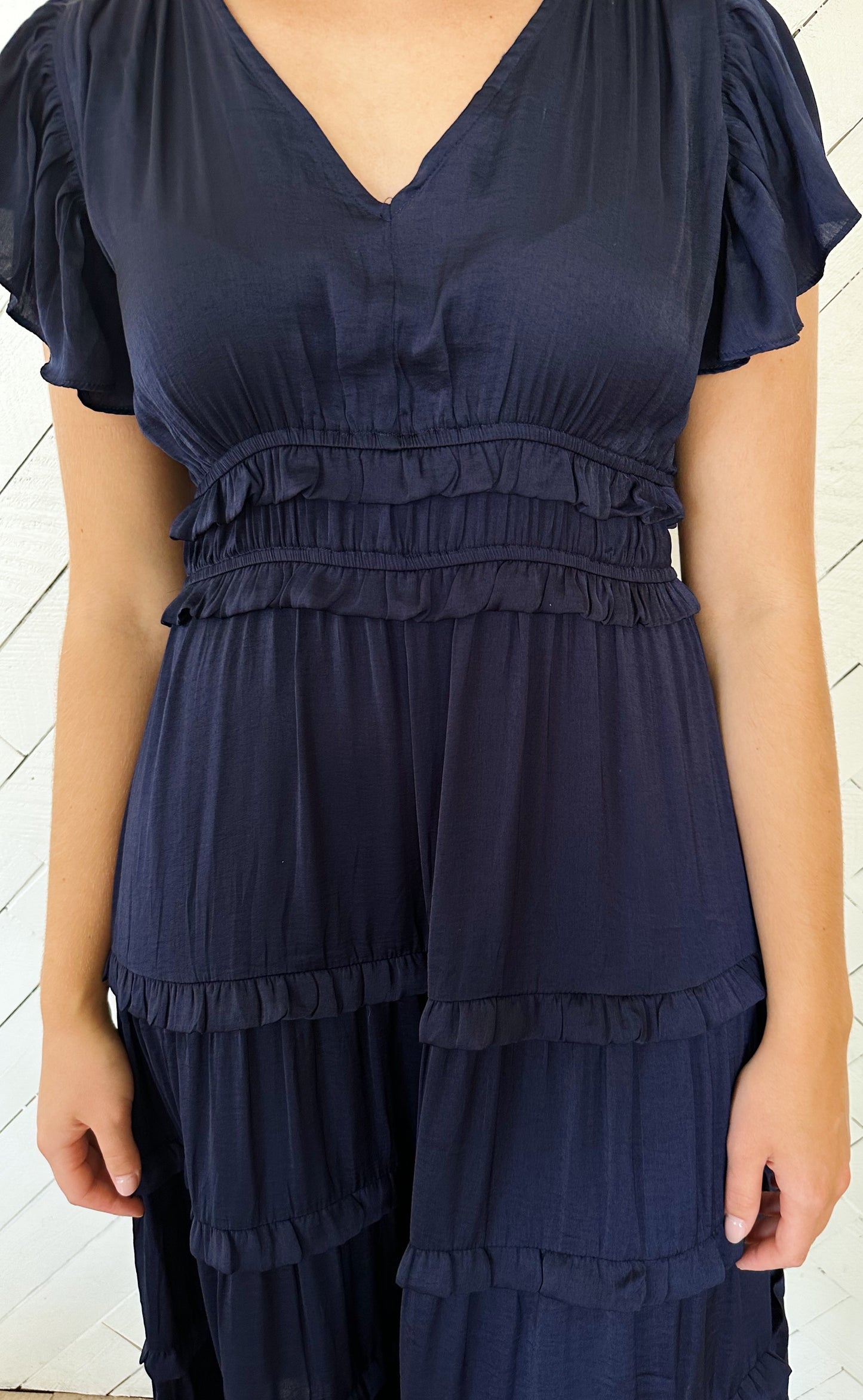 Grace Dress in Navy