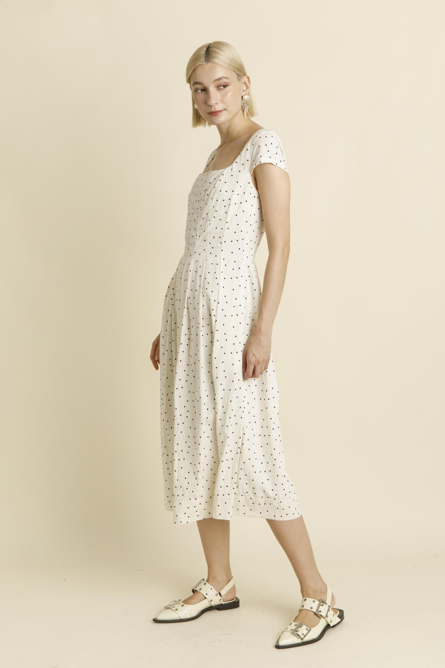lyra midi dress Amanda Uprichard Lyra Midi Dress in Lavender