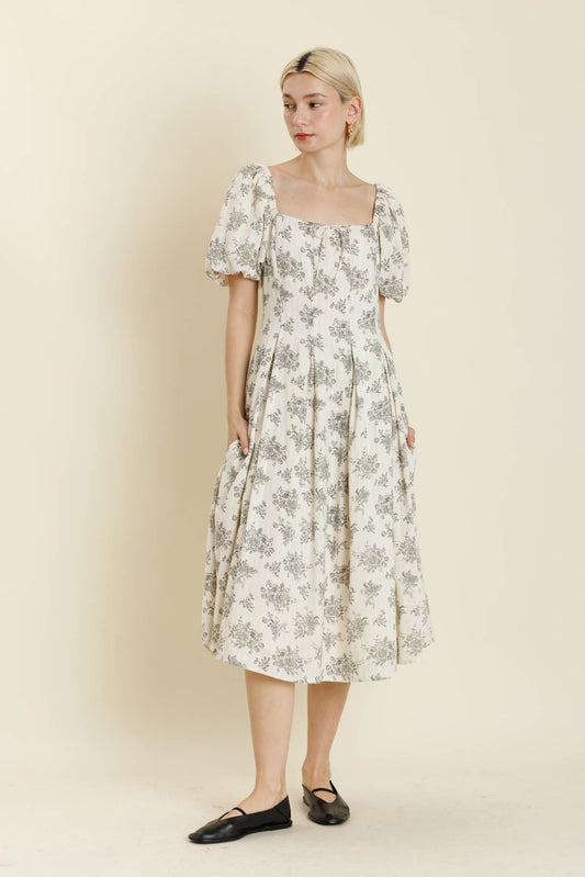 River Midi Cotton Dress