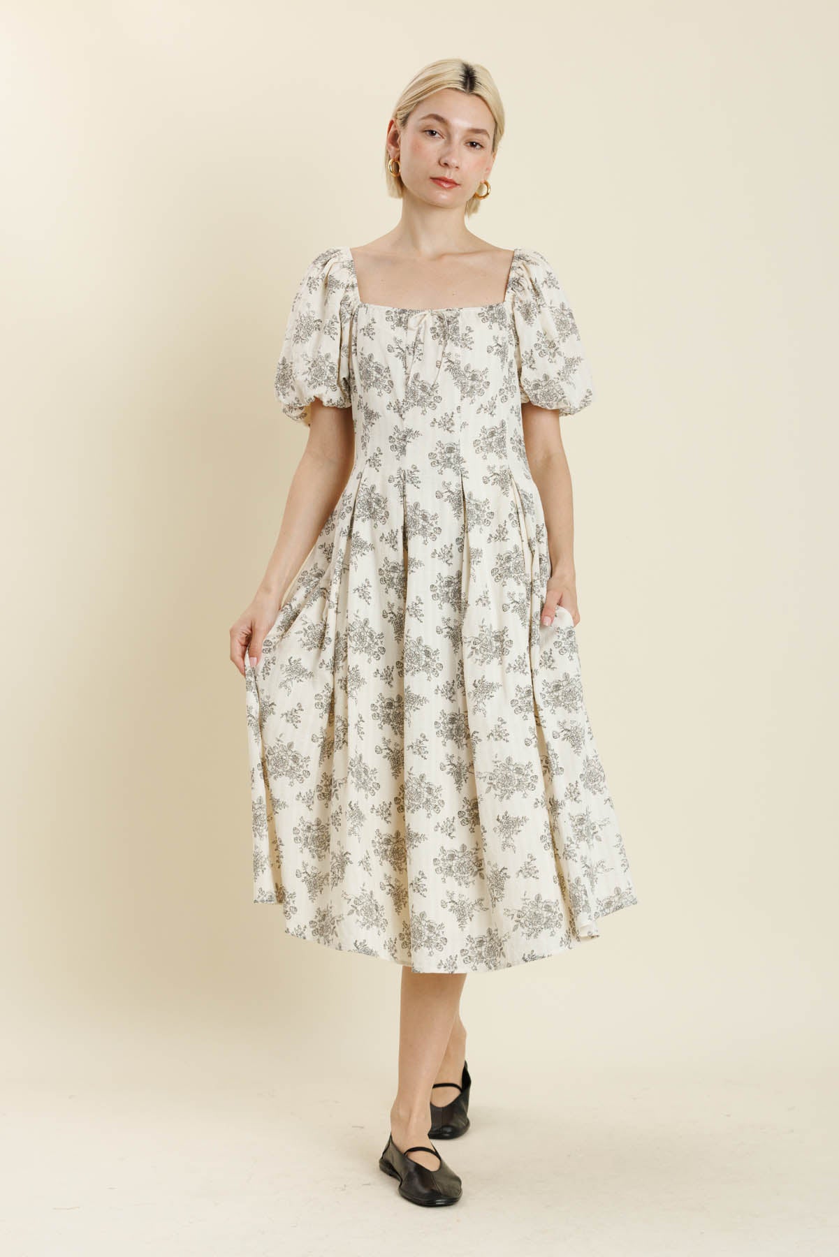 River Midi Cotton Dress