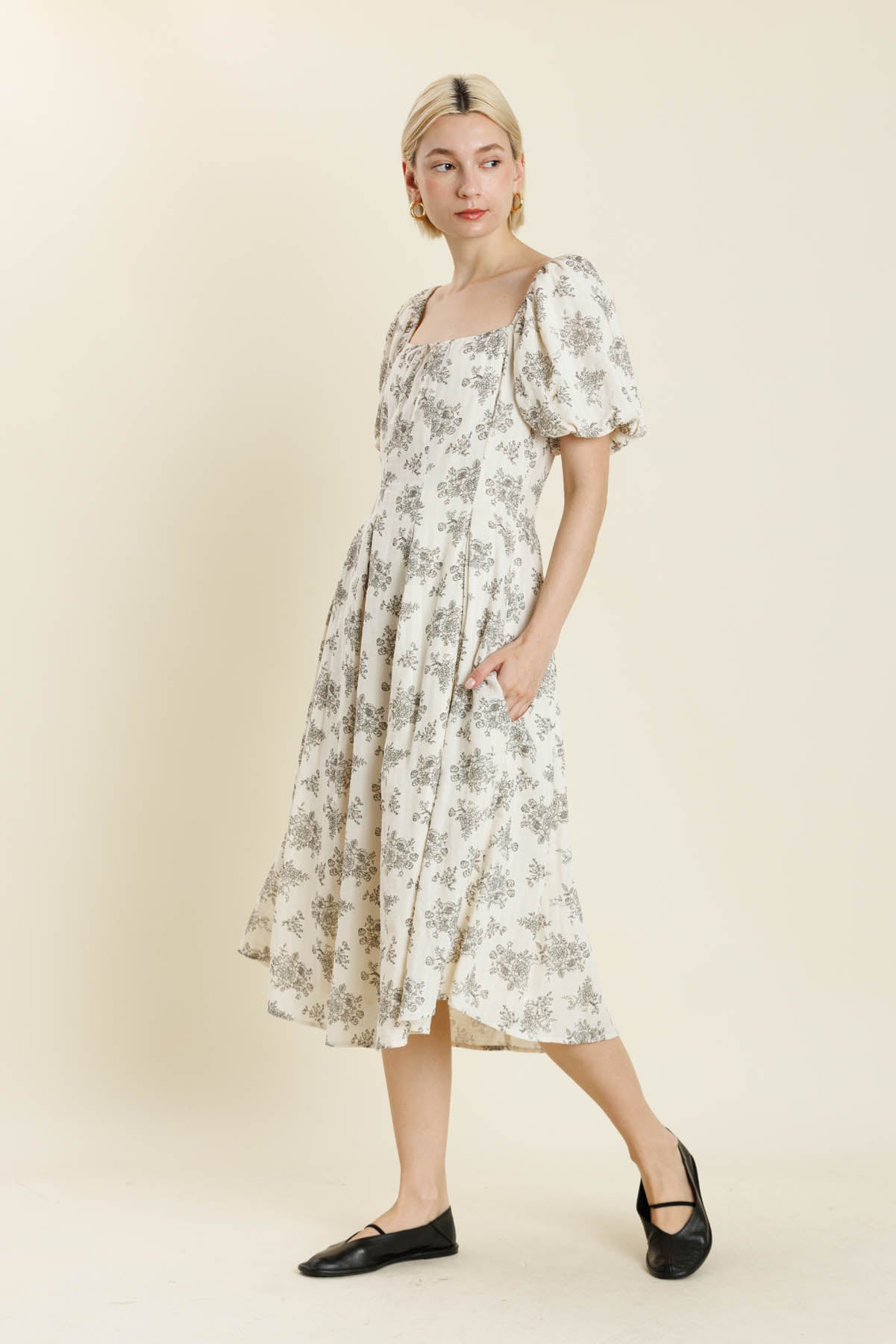 River Midi Cotton Dress