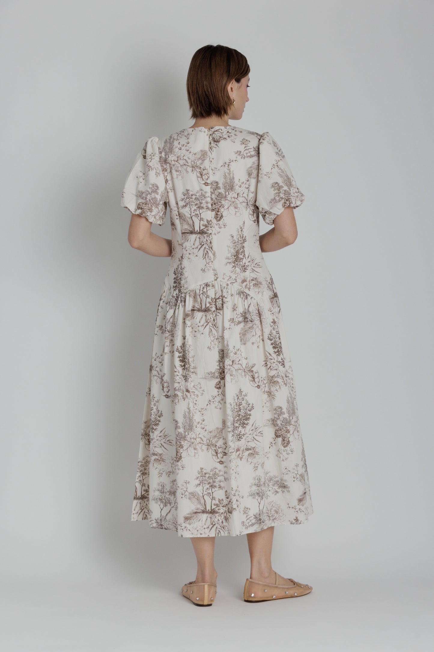 Zaria Midi Cotton Dress