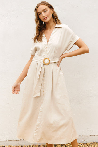 Yana Linen Dress