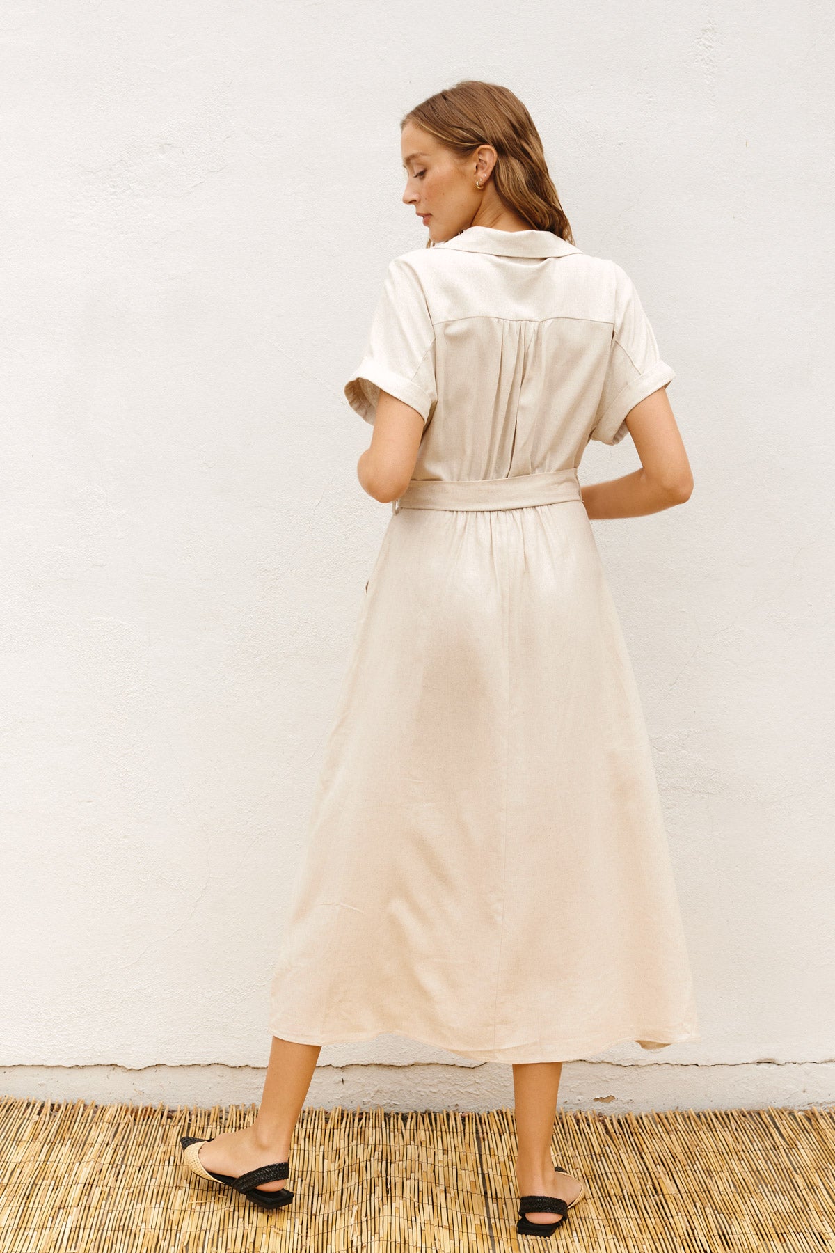 Yana Linen Dress