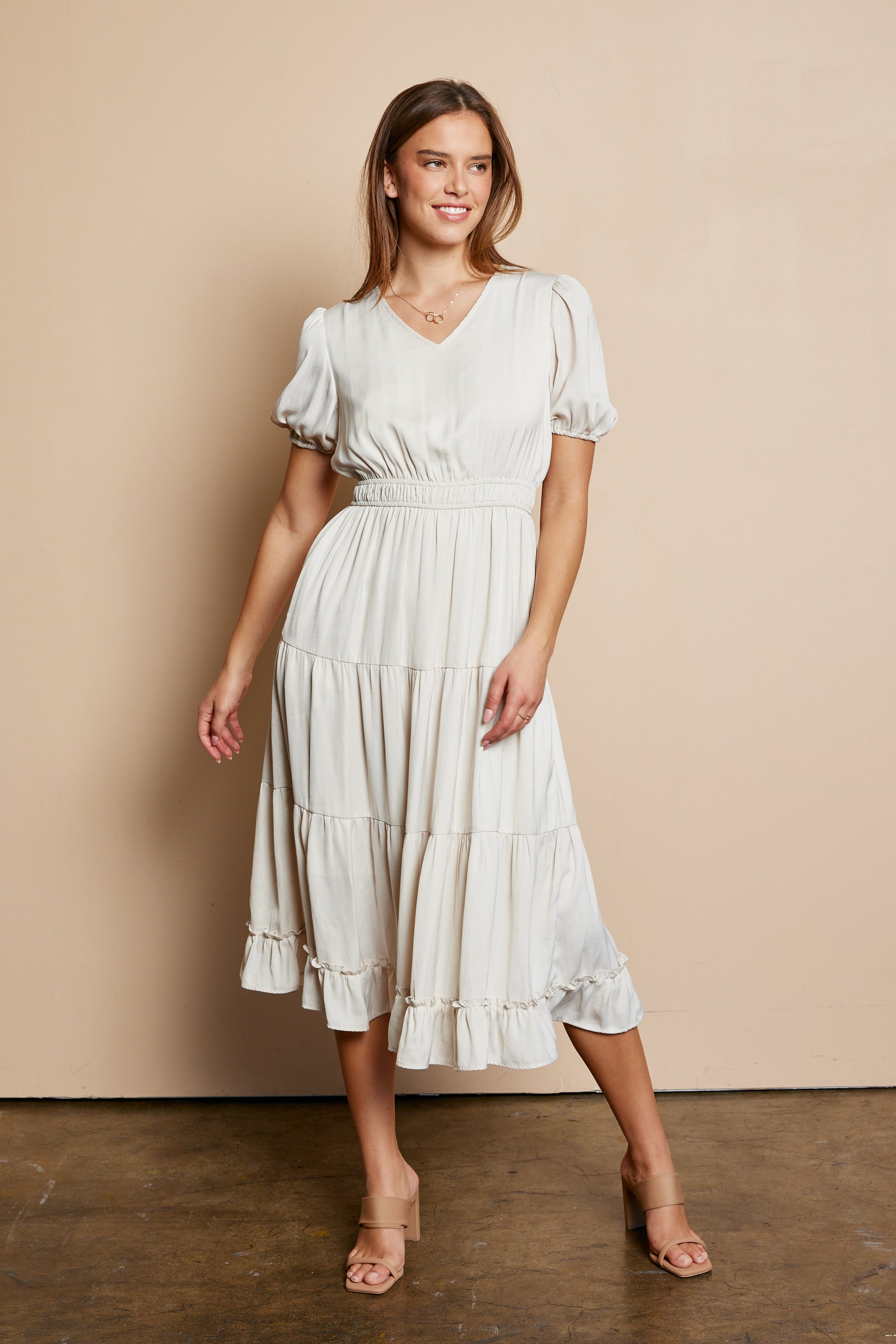 Elouise Midi Dress Large Elouise Midi Dress Large