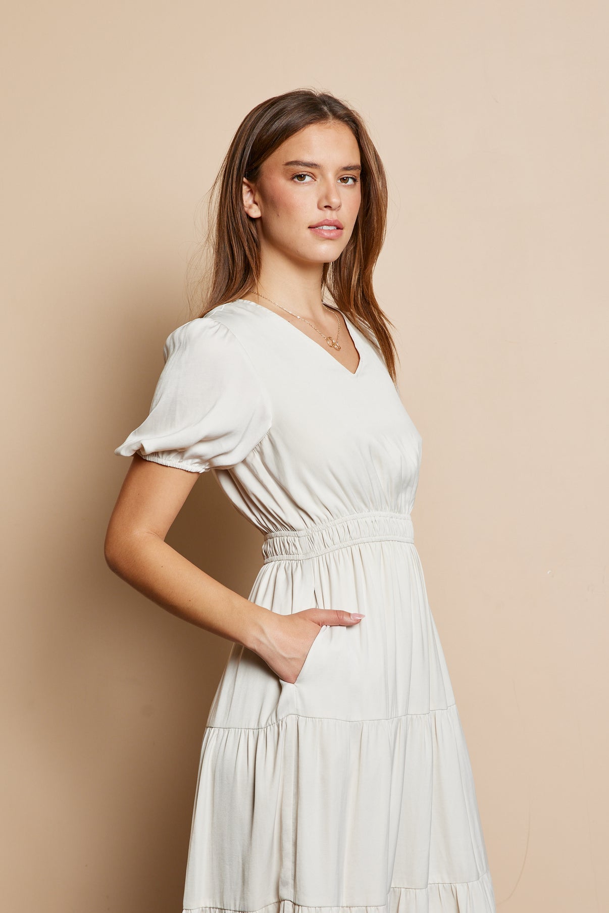 Eloise Dress, Positano Petal