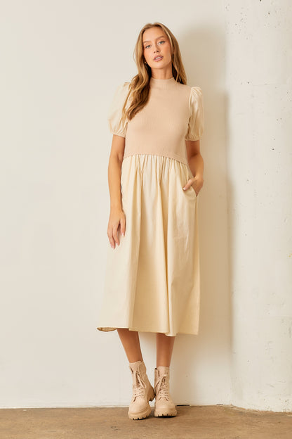 Skylar Dress in Cream