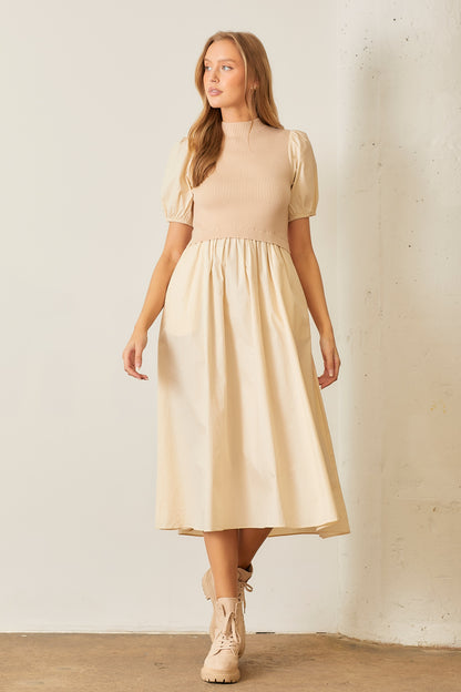 Skylar Dress in Cream