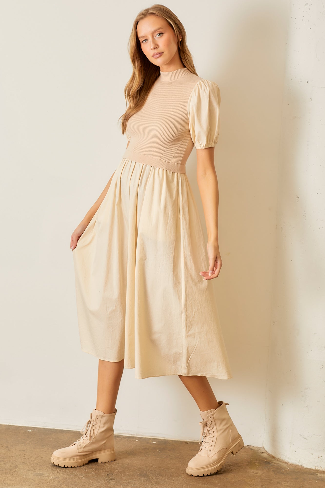 Skylar Dress in Cream